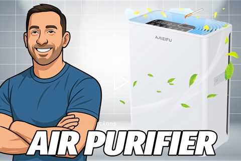 AMEIFU F1 Air Purifier for Home   For a Pet Friendly Atmosphere