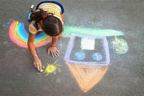 Why I Bought £20 Worth of Chalk and My Kids Actually Put Down Their Phones