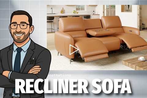 AeroStretch 3 Seater Power Zero Wall Recliner Sofa