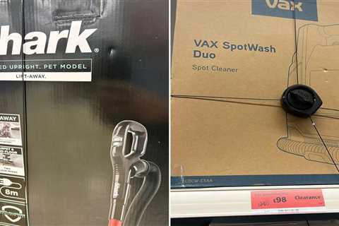 I Just Scored a £150 Shark Vacuum for £57 at Sainsbury's (And You Probably Can Too)
