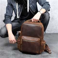 How to clean a leather backpack