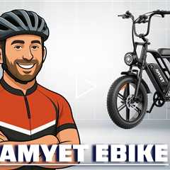 AMYET G60 Electric Bike - 48V, 20Ah Removable Battery, 32mph, Shimano 7 Speed, Dual Shock Absorber