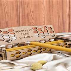 Buy 8-Pack Handcrafted Pure Beeswax Candles in Wooden Gift Box | Long-Lasting & Elegant Design