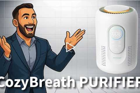 Momcozy CozyBreath Air Purifier – 4-Filter System, Real-Time PM2.5 Air Quality Monitor