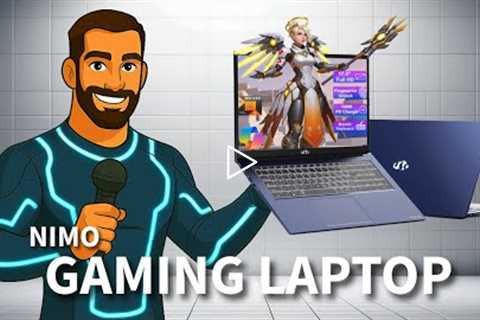 NIMO 17.3in Gaming Laptop - Ryzen 9 8945HS CPU, Radeon 780M, Backlit Keyboard, Fingerprint ID