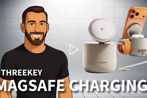 THREEKEY 4 in 1 Magsafe Wireless Charging Station
