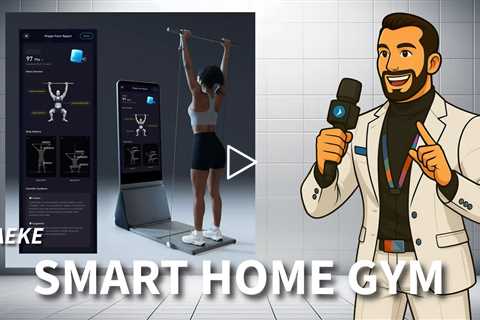 AEKE Smart Home Gym K1 - AI Real-Time Coach, Precision Form Correction, 6-D Body Assessment