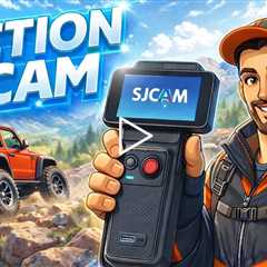 SJCAM C400 Action Camera, 3-in-1, Detachable Design, Rotatable Screen, Handheld Controller