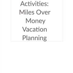 Get ready for the ultimate family road trip with Miles Over Money - the guide that will change the..