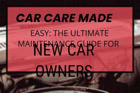 Master the art of car maintenance with this step-by-step guide to modern automotive technology.