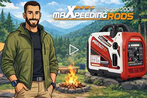 maXpeedingrods MXR2400 GT2400 Watt Portable Inverter Generator - Ultra-light (5kg / 33 lbs)