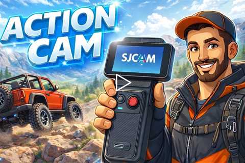 SJCAM C400 Action Camera, 3-in-1, Detachable Design, Rotatable Screen, Handheld Controller