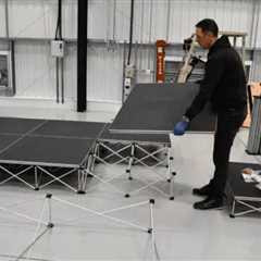 Portable Deck Platforms for Schools & Events UK - ICELAND SKI