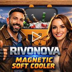 RIVONOVA Magnetic Soft Cooler - Up to 48 hours thermal performance - Eco-friendly TPU exterior