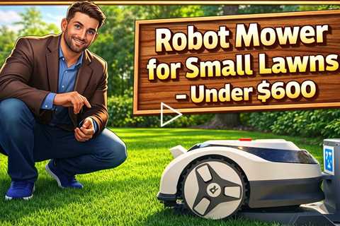 RoboUP Raccoon 2 SE - The Ideal Robot Mower for Small Lawns - Under $600