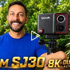 SJCAM SJ30 8K Dual Lens Action Camera -  Starlight night lens with F1.8 aperture, 48MP Photos