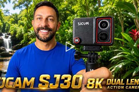 SJCAM SJ30 8K Dual Lens Action Camera -  Starlight night lens with F1.8 aperture, 48MP Photos