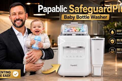 Papablic SafeguardPlus Baby Bottle Washer System