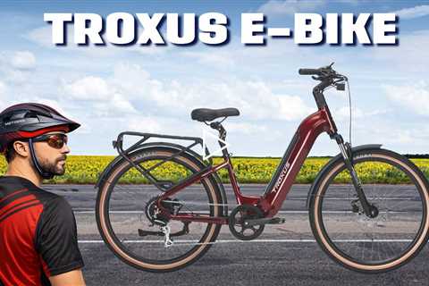 TROXUS Trax Plus Smart E-Bike - Geofencing, Location Tracking, Remote Activation/Deactivation