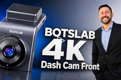 BOTSLAB G300H 4K Dash Cam, STARVIS 2 Sensor, Voice Control, WDR Night Vision 💰